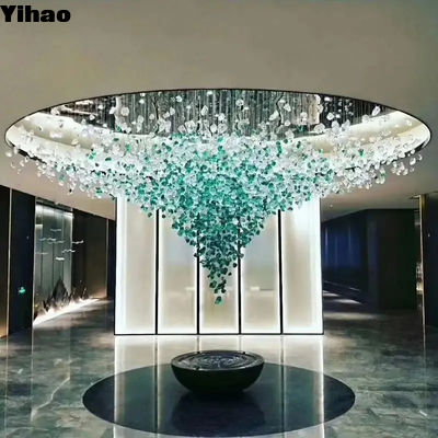 Beli Custom Modern Hotel Lobby Chandelier Lampu LED Desain elegan pembuatan online