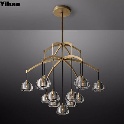 Beli Indoor 48' Diam Custom Hotel Lighting Chandelier 110v-240V pembuatan online