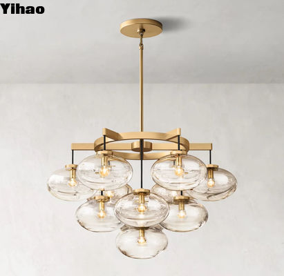 Beli ROSH Modern Glass Chandelier Cabrette Round Chandelier OEM ODM pembuatan online