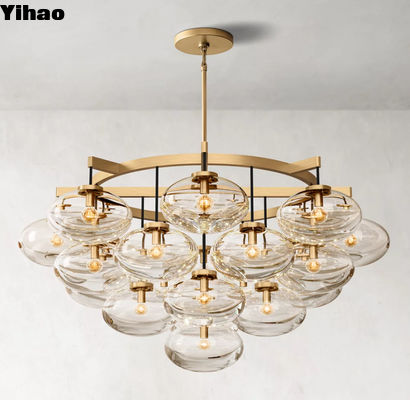 Beli Classic RH Chandelier Ke atas / Ke bawah Cabrette Round Chandelier 48' pembuatan online
