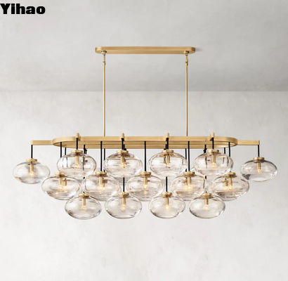 Beli Kuningan RH Lampu Langit-langit Candlelier Cup Dengan Lampu Lampu Lampu pembuatan online