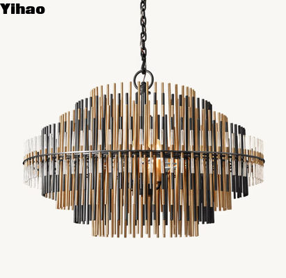 Beli Gaya Modern Emile Round Chandelier 32' pembuatan online
