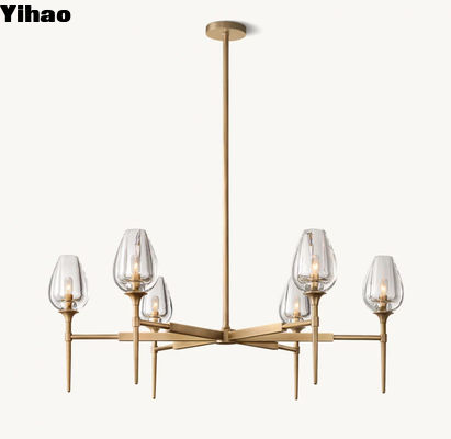 Beli Lampu Lampu Drop Kaca Modern Besar pembuatan online