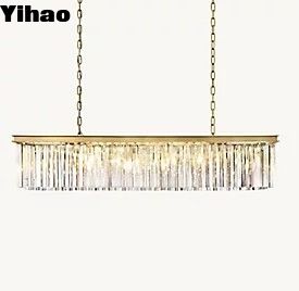 Beli 110-220V Vintage Farmhouse Chandelier E12 / Candelabra Bulb Base Antique Bronze Finish pembuatan online