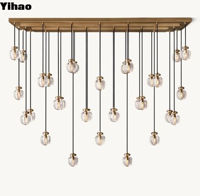 Beli Classic RH Chandelier Dengan Finish Kuning / Candelabra Bulb Type Bulb Types A Work Of Art Balance Light pembuatan online