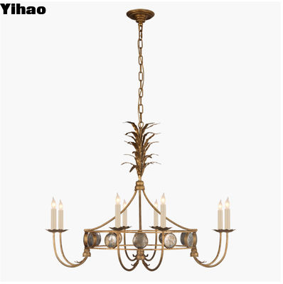 Beli Gramercy Medium Ring Chandelier Kuningan Perunggu Modern Vintage Chandelier pembuatan online