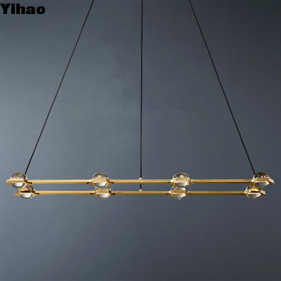 Beli Modern Recutangular Chandelier Indoor Assembly Dibutuhkan untuk ruang tamu atau bar pembuatan online