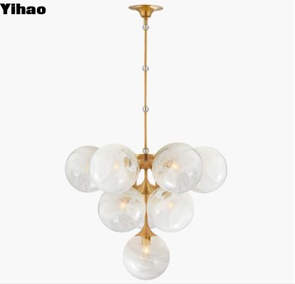 Beli Cristol Tiered Chandelier ARN 5401 Kaca lampu gantungan pembuatan online
