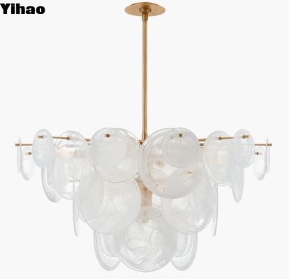 Beli Loire Large Chandelier ARN 5450 Kaca lampu liontin pembuatan online