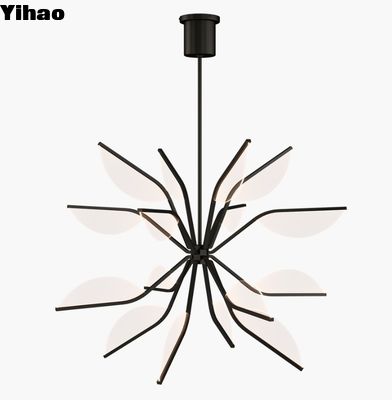 Beli 700BLT38G Belterra 38 Globe Chandelier Kuningan alami / Matte Black Finish Modul LED 3000K pembuatan online