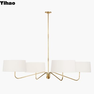 Beli TOB 5350 Canto Grande Four Arm Chandelier Nikel yang dipoles / Kuningan antik yang digosok tangan / Perunggu dan Kuningan pembuatan online