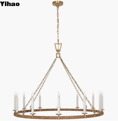 Beli CHC 5874 Darlana XL Ring Chandelier, Darlana Besar Single Ring Chandelier pembuatan online