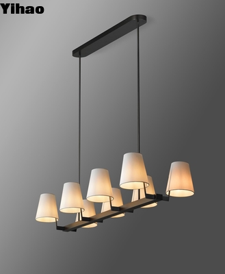 Beli Lampu Gantung Linear Nordik Modern Kuningan/Tembaga Tinggi yang Dapat Disesuaikan pembuatan online