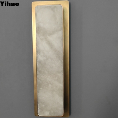 Beli Modern Alabaster Wall Lamp LED Warm White 3500K for Living Room pembuatan online