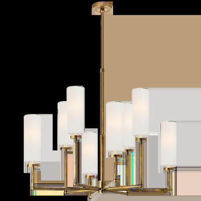 Beli Modern Simple Luxury Brass Adjustable Height Pendant Light Chandelier untuk Kitchen Island pembuatan online
