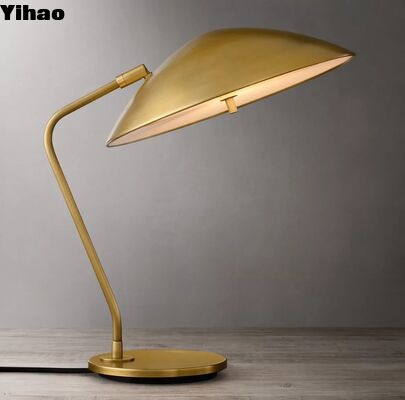Beli Custom High End Modern Copper Metal LED Desk Lamp dengan E26 Bulb Base dan 30000 Jam Umur pembuatan online