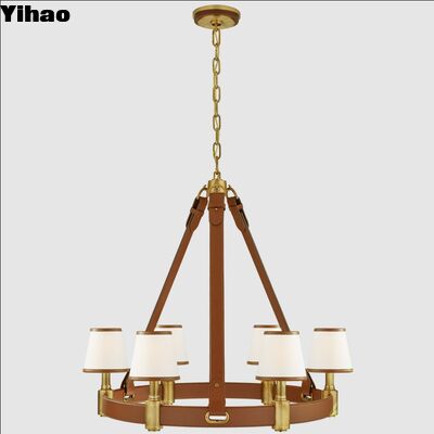 Beli YH Luxury Vintage Brass LED Pendant Light Chandelier dengan Desain Disesuaikan untuk Dapur dan Dining pembuatan online