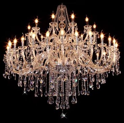 Beli Customized European Luxury LED Chandelier dengan 4100K Neutral White Light 30000 Jam Umur dan 360° Beam Angle pembuatan online