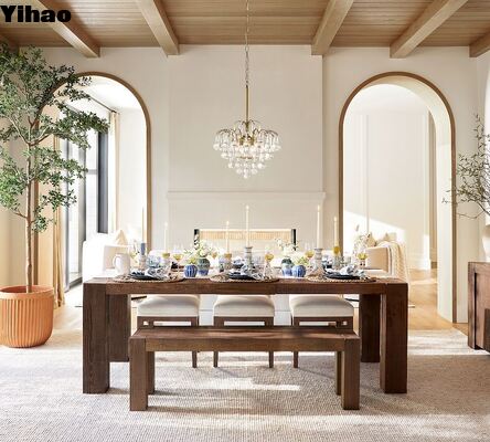 Beli Brass Body 2700K Warm White Modern Simple Luxury Pendant Light Chandelier untuk ruang tamu pembuatan online