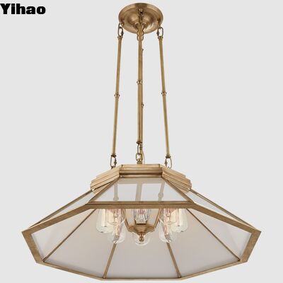 Beli Vintage American Copper Body Suspended Pendant Light dengan suhu warna khusus dan garansi 10 tahun pembuatan online