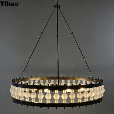 Beli American Style Tembaga Body Pendant Light dengan 3500K Warm White LED dan Garansi 5 Tahun pembuatan online