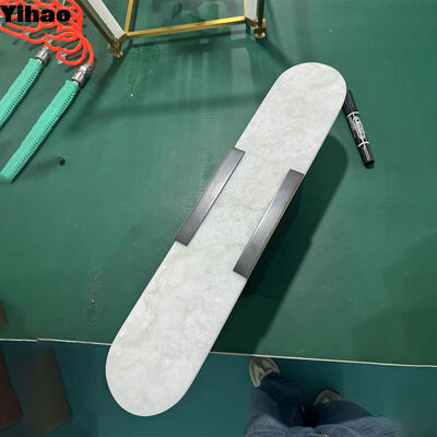 Beli Lampu dinding kuningan dan alabaster dengan 3500K LED putih hangat Desain modern untuk ruang tamu dan kamar tidur pembuatan online