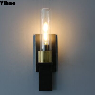 Beli Yihao Modern Handmade Brass Wall Lamp dengan Warm White 3500K LED Lighting for Living Rooms pembuatan online