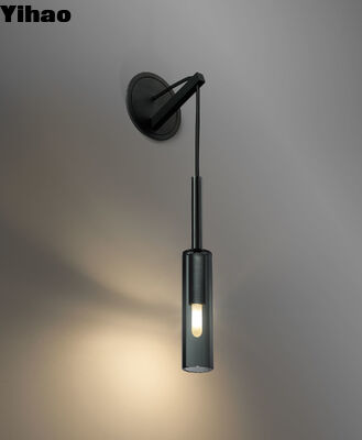 Beli Modern LED Pendant Wall Sconce dengan tinggi yang dapat disesuaikan Pencahayaan dimmable dan bayangan oval untuk penggunaan dalam ruangan pembuatan online