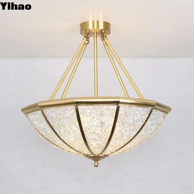 Beli Desain Khusus Kuningan Crystal Chandelier dengan Sumber Cahaya LED dan Garansi 3 Tahun untuk Hotel Pendant Light pembuatan online