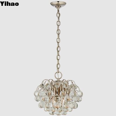 Beli Desain yang disesuaikan Kuningan Crystal Chandelier dengan Sumber Cahaya LED dan Garansi 5 Tahun untuk ruang tamu pembuatan online