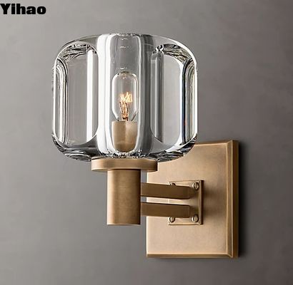 Lampu Dinding Dekoratif Lampu Dinding Sconce Kuningan / Perunggu / Nikel Lampu Dinding Dekoratif Sumber Daya Hardwired Untuk Ruang Dalam