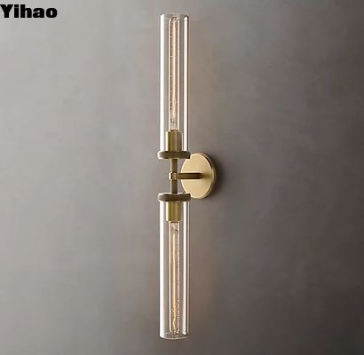 Lampu dinding dekoratif kuningan Mudah dipasang dengan metode screw-in