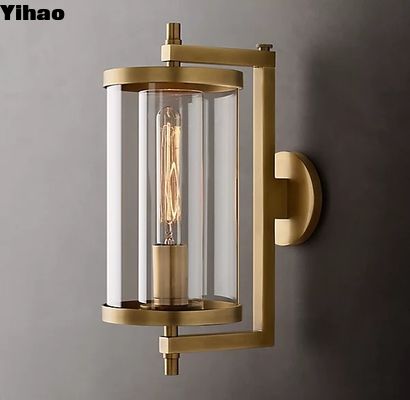 Lampu dinding dekoratif dalam ruangan mewah Lampu dengan finishing kuningan
