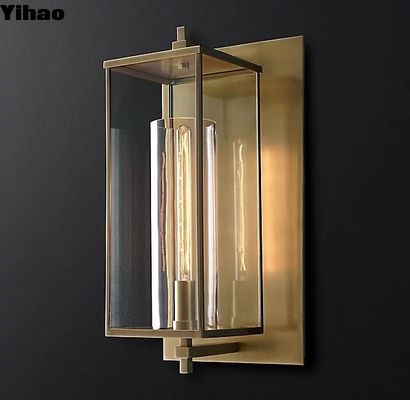 Kuningan / Perunggu / Seng Lampu dinding dekoratif dalam ruangan