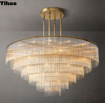Amadeo Round Chandelier 60 '' Lampu gantung