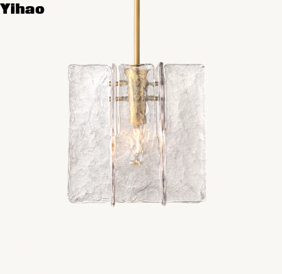 Bentuk Silinder Lattice Lampu Pendant Tergantung Hardwired Penggunaan dalam ruangan