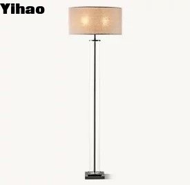 Ruang tamu Aluminium Base Lampu lantai kontemporer 12 * 6 * 4 inci