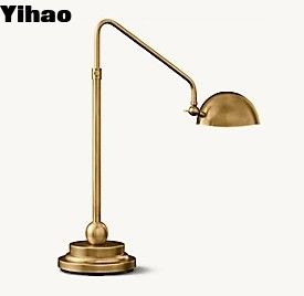 Lampu meja samping tempat tidur 40W Lampu meja tidur dipasang di dinding dengan bohlam lilin E12
