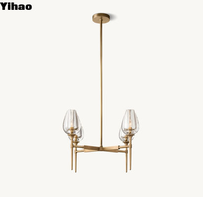 110-240V Custom Made Chandelier Crystal Bulb Chandelier 30 Lbs