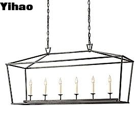 Vintage Brass Farmhouse Chandelier Dengan E12/Candelabra Bulb Base Antique Bronze Finish