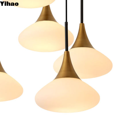 Hot Hanging Art Dekoratif LED Modern Pendant Lampu Kamar Tidur Villa ruang tamu Chandelier