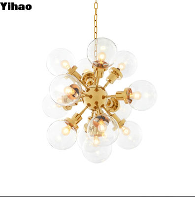 Villa Ruang tamu Lustre Dimension Ø 73 H. 60 cm Langit-langit Kreatif untuk Hotel Lampu