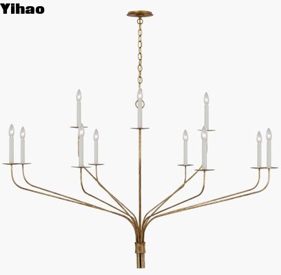 Vsual Comfort Belfair Grande Dua-Tier Chandelier IKF 5753