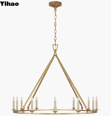Visual Comfort Darlana Besar Single Ring Chandelier CHC 5174