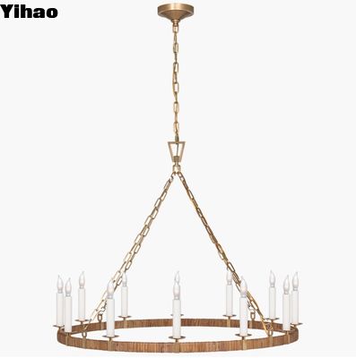 Vsual Comfort Arena Darlana Ring Besar Terbungkus Chandelier CHC 5873