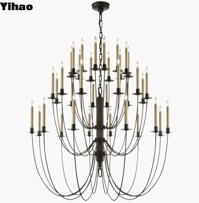 Visual Comfort Erika Tiga-Tier Chandelier TOB 5206