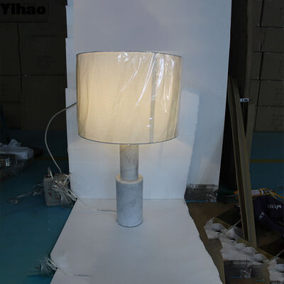 Lampu Meja Led Badan Tembaga Modern dengan Perawatan Mata Cahaya Putih Panas untuk ruang tamu dan kamar tidur