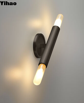 Yihao Classic Brass Wall Sconce dengan 2700K Warm White Light dan Desain Modern untuk ruang tamu