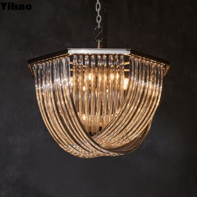 Desain Customisable Kuningan Crystal Chandelier dengan K9 Crystal Shade dan Garansi 5 Tahun untuk Modern Living Room